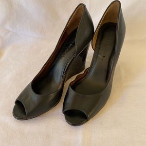Banana Republic Peep Toe Wedges